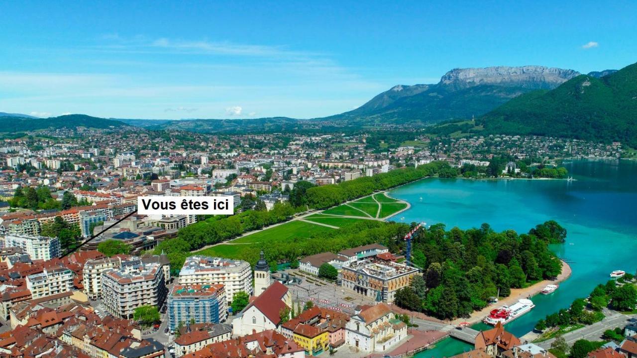 A 200M Du Lac, Au Coeur De La Vieille Ville Avec Parking 안시 외부 사진